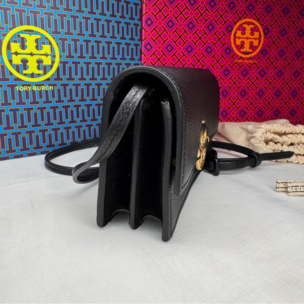 TORY BURCH Black Leather Crossbody Bag - Picture 6 of 16
